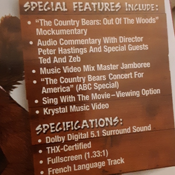 Disneys the country bears dvd - Picture 4 of 7